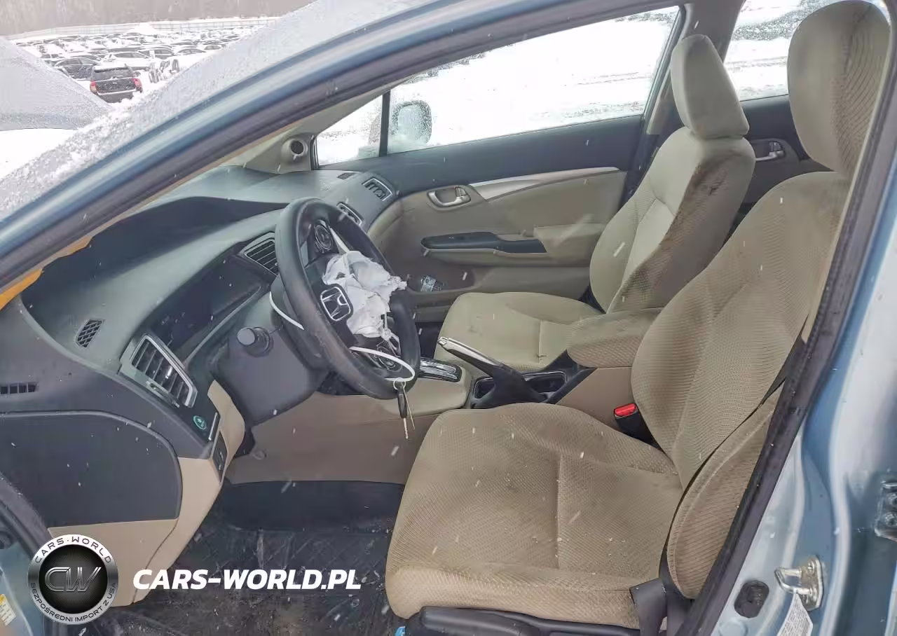 2013 Honda Civic Hybrid VIN:19XFB4F26DE201662 - 7