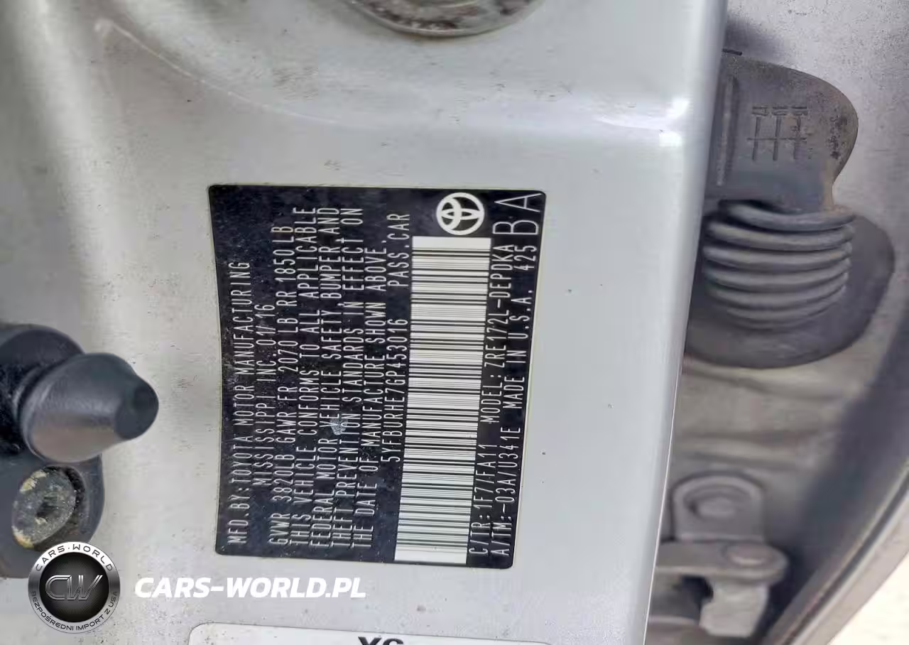 2016 Toyota Corolla L VIN:5YFBURHE7GP453016 - 12