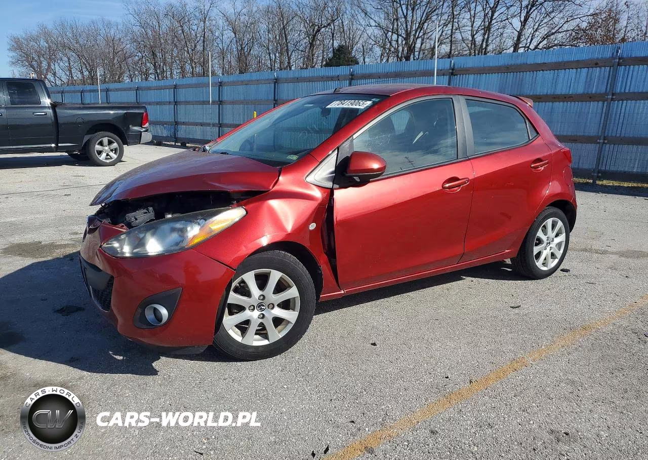 2014 Mazda Mazda2 Touring VIN:JM1DE1LYXE0185837 - 1