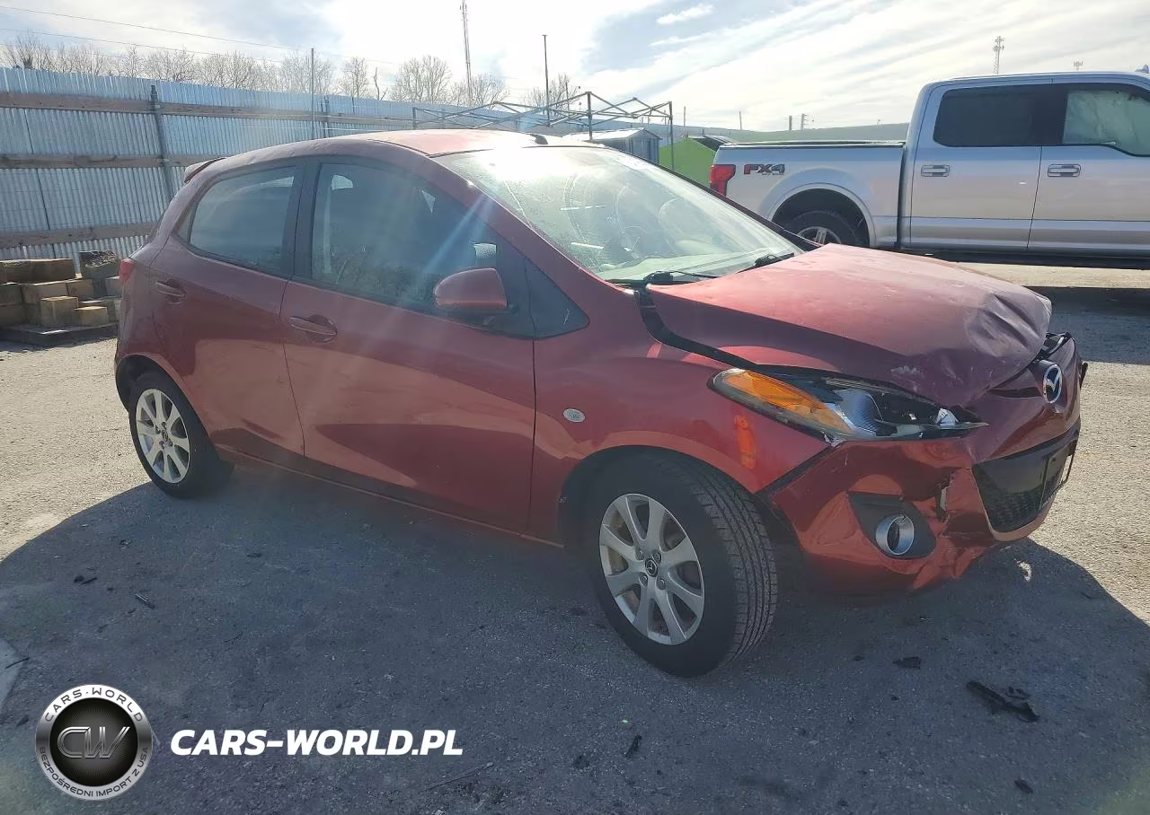 2014 Mazda Mazda2 Touring VIN:JM1DE1LYXE0185837 - 4