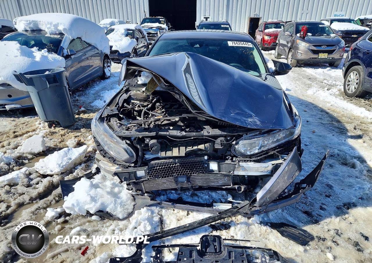 2021 Honda Accord Lx VIN:1HGCV1F1XMA123357 - 5