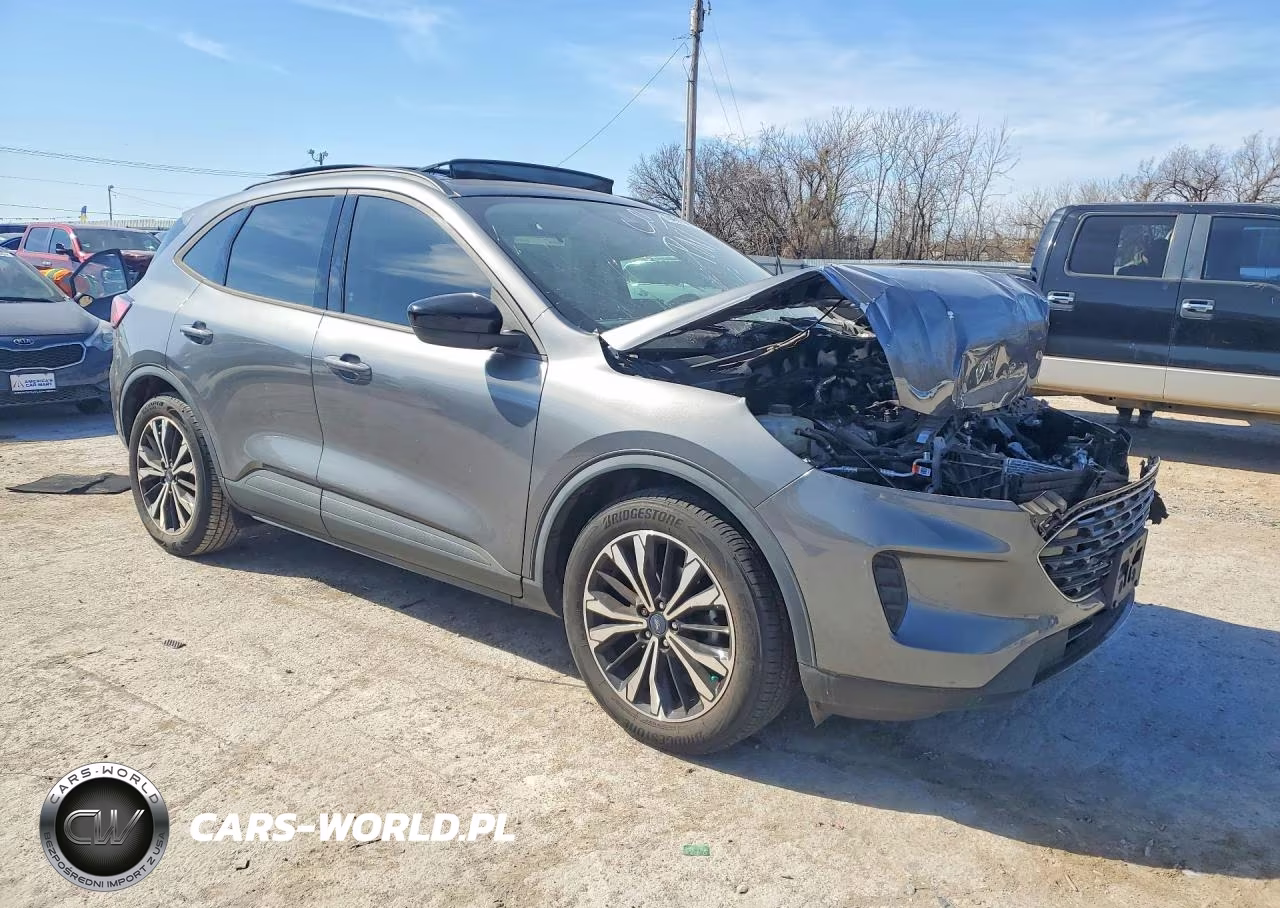 2021 Ford Escape Se VIN:1FMCU0G63MUA99435 - 4