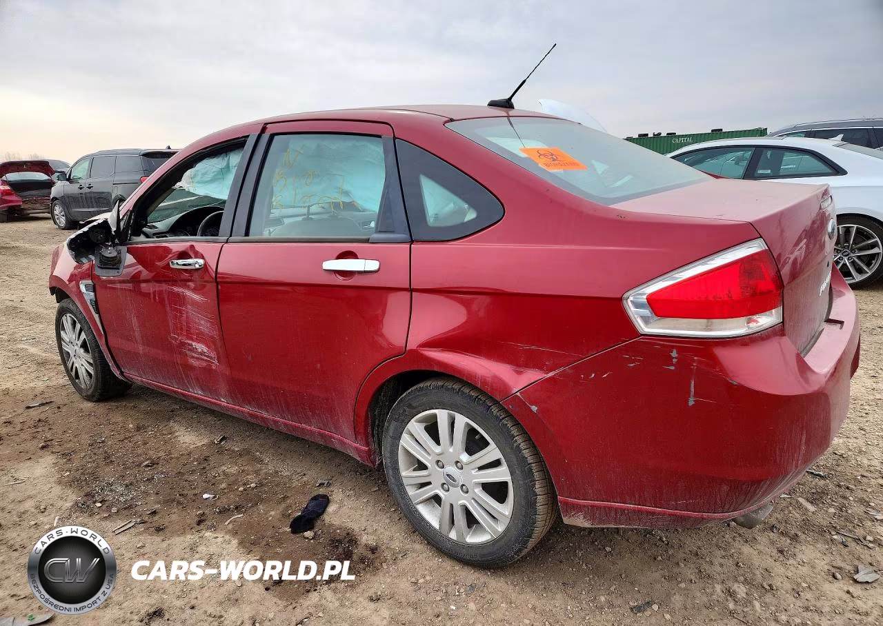 2009 Ford Focus Sel VIN:1FAHP37N69W165536 - 2