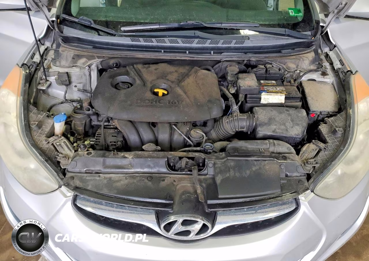 2013 Hyundai Elantra Gls VIN:5NPDH4AEXDH365547 - 11