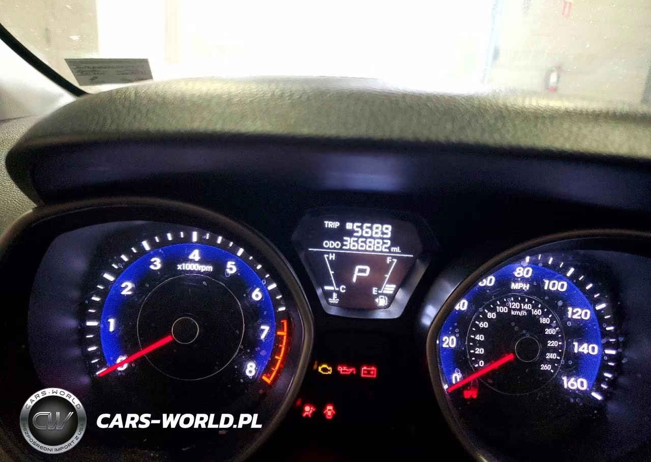 2013 Hyundai Elantra Gls VIN:5NPDH4AEXDH365547 - 9