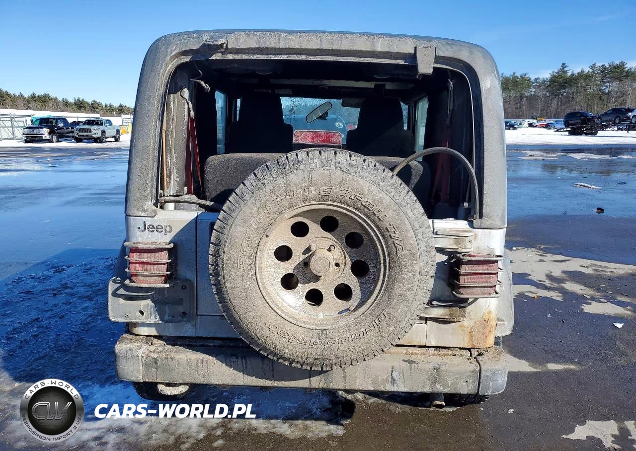 2003 Jeep Wrangler - Tj Rubicon VIN:1J4FA69S93P376006 - 6