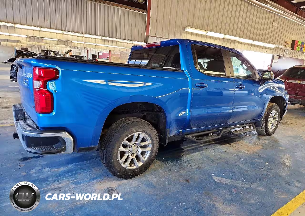 2022 Chevrolet Silverado K1500 Lt VIN:3GCUDDET9NG511029 - 3