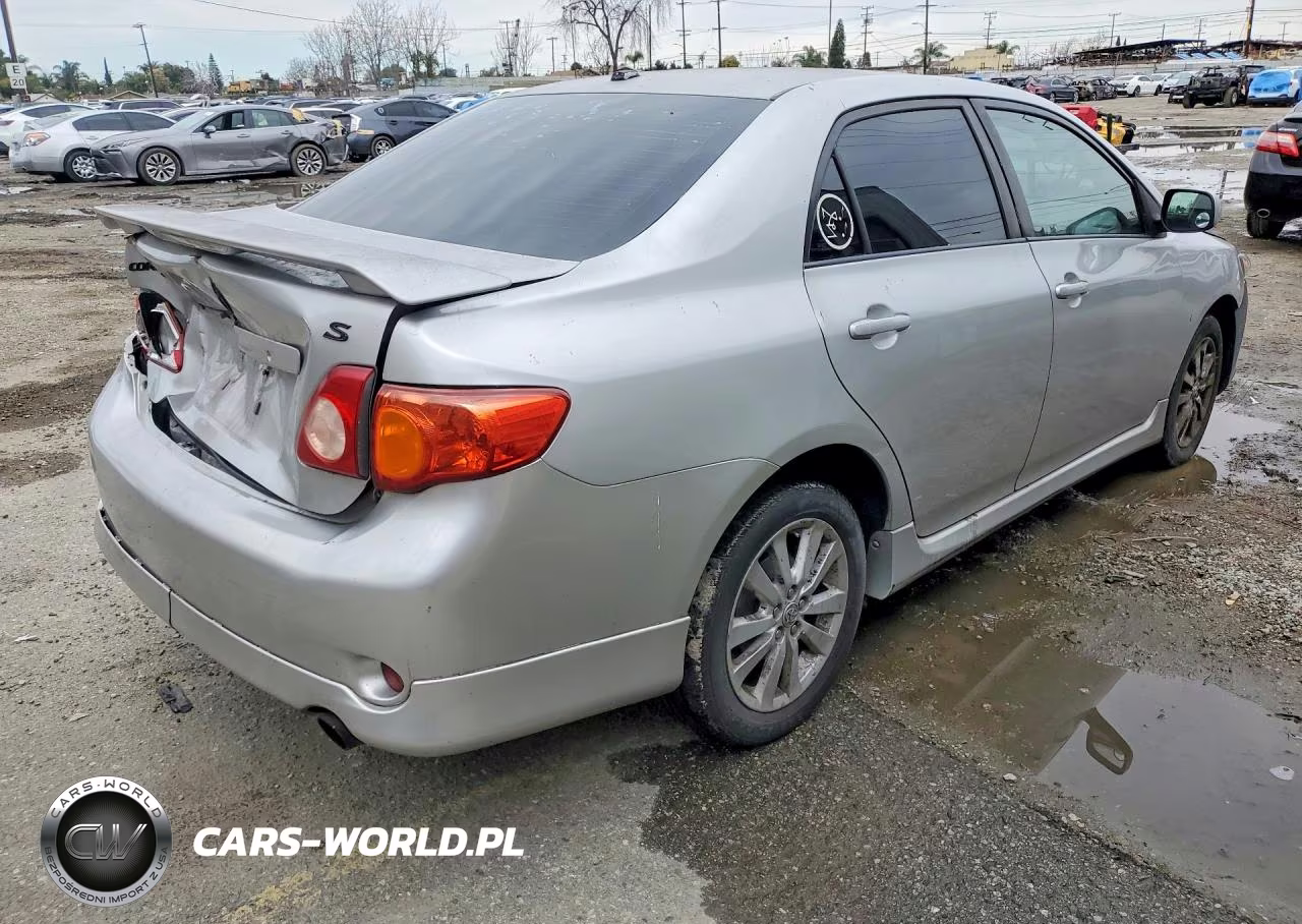 2009 Toyota Corolla Base VIN:1NXBU40E29Z011423 - 3