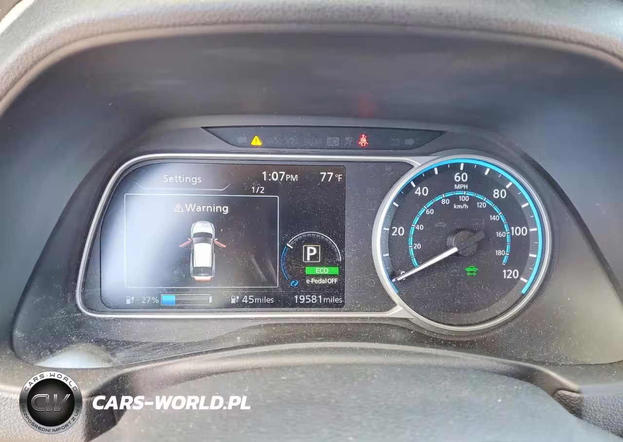 2022 Nissan Leaf Sv VIN:1N4AZ1CV1NC553761 - 9