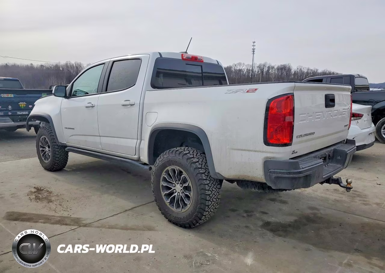 2022 Chevrolet Colorado Zr2 VIN:1GCGTEEN3N1214215 - 2