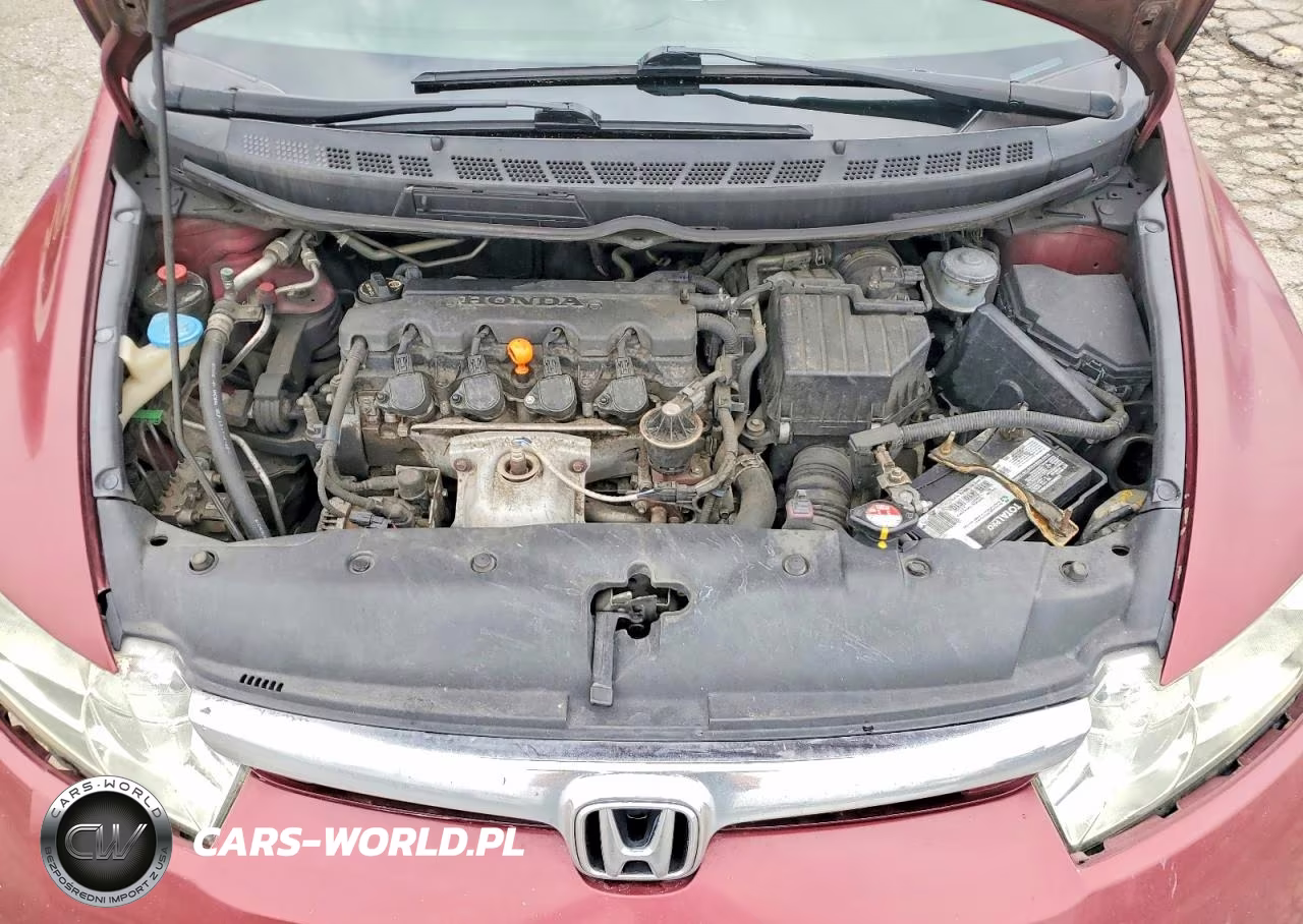 2008 Honda Civic Lx VIN:1HGFA16568L117187 - 11