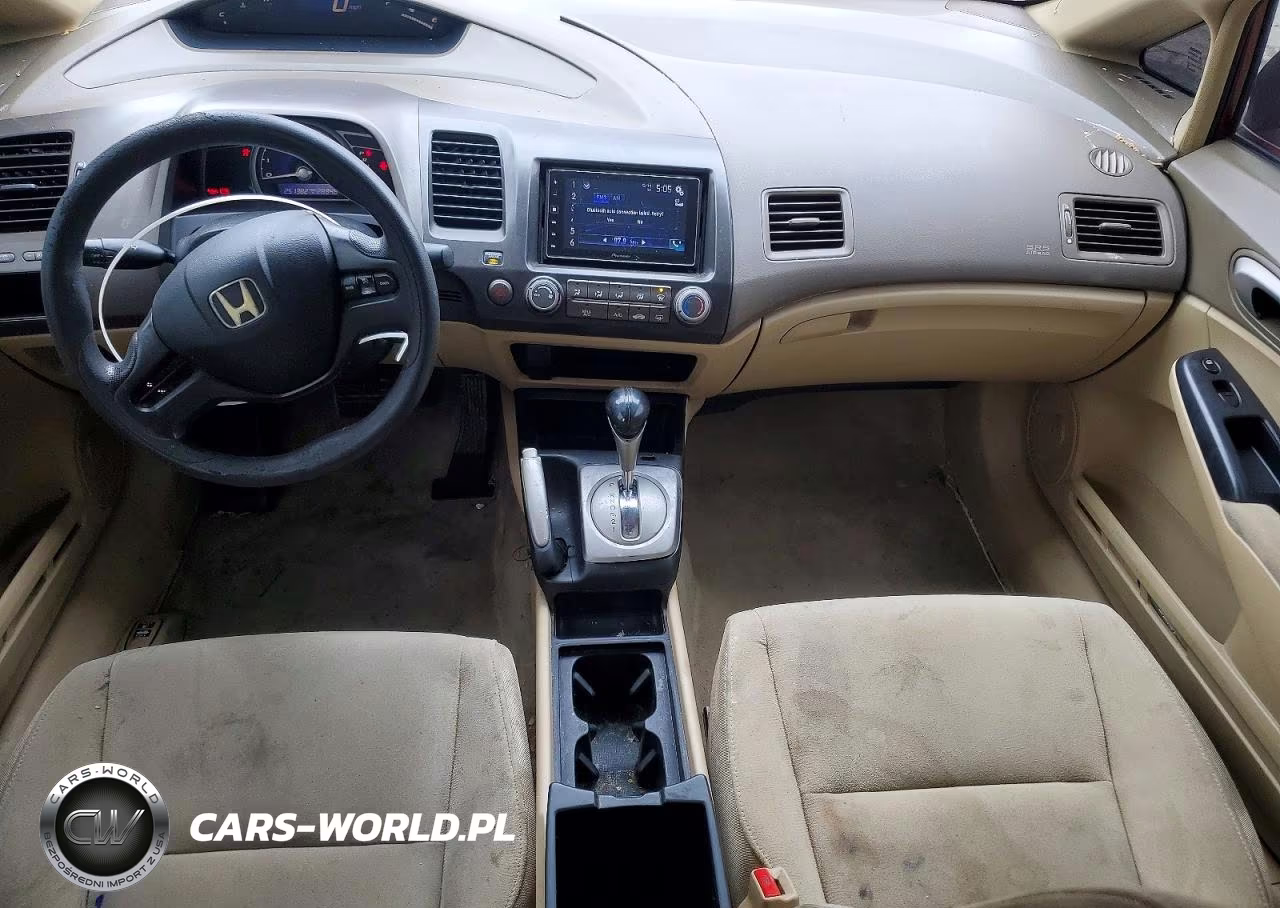 2008 Honda Civic Lx VIN:1HGFA16568L117187 - 8