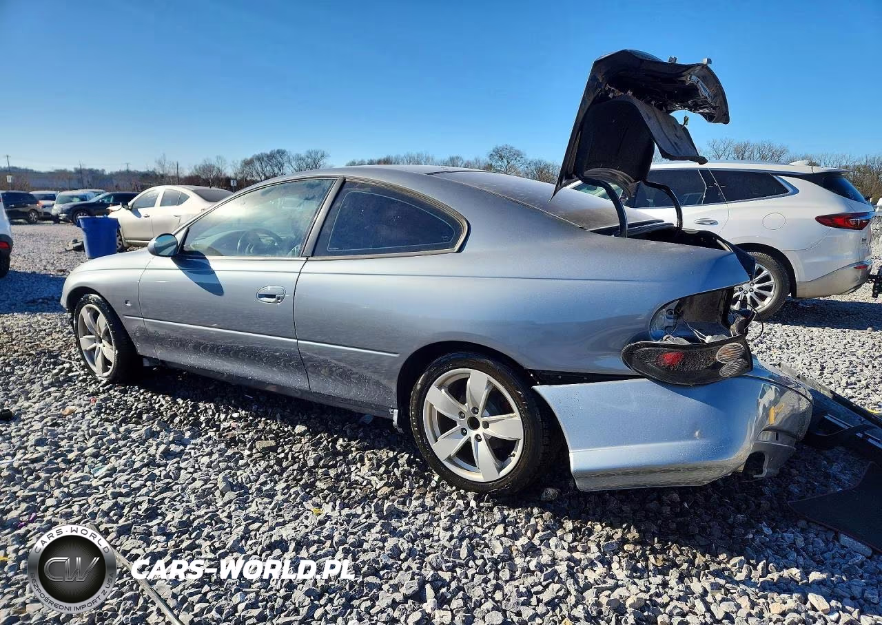 2005 Pontiac Gto VIN:6G2VX12U25L436580 - 2