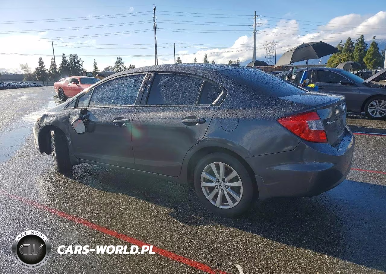 2012 Honda Civic Exl VIN:19XFB2F99CE337428 - 2