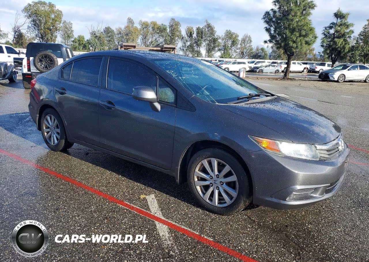 2012 Honda Civic Exl VIN:19XFB2F99CE337428 - 4