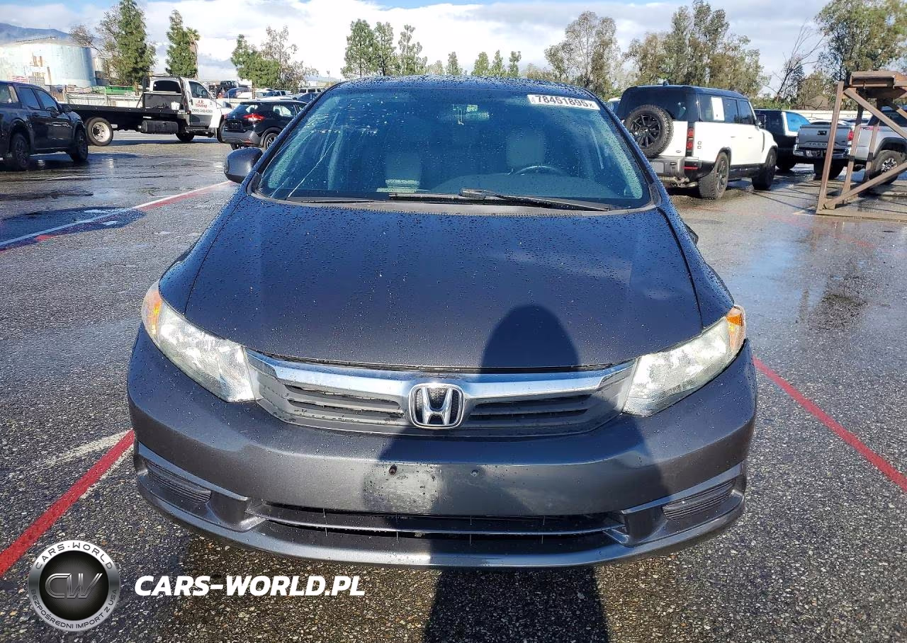 2012 Honda Civic Exl VIN:19XFB2F99CE337428 - 5