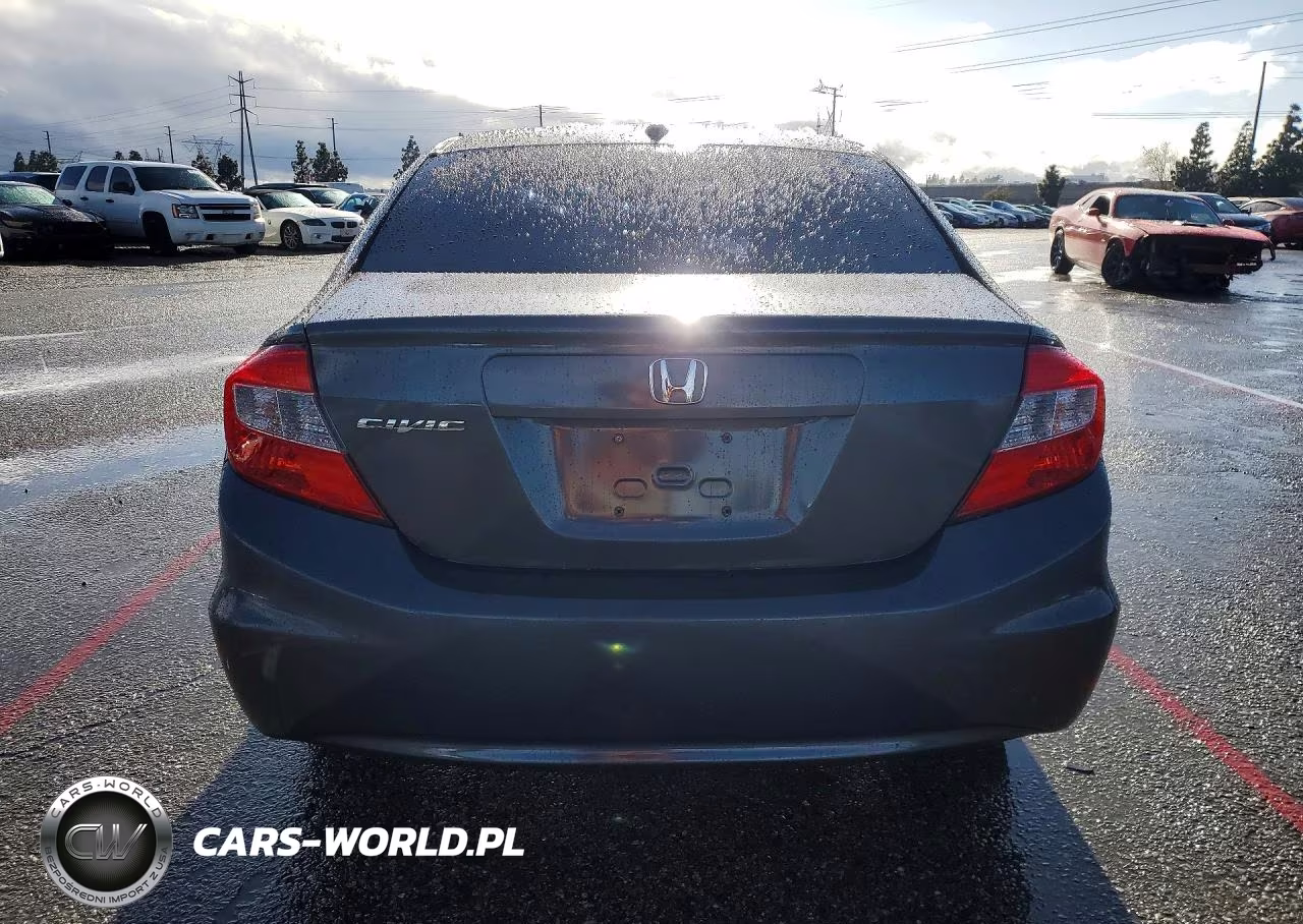 2012 Honda Civic Exl VIN:19XFB2F99CE337428 - 6