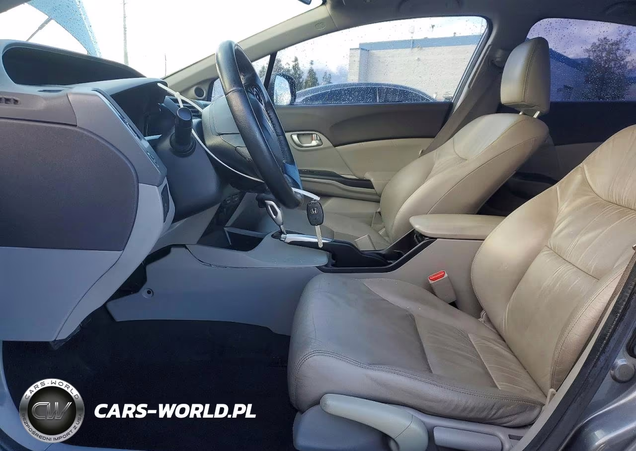 2012 Honda Civic Exl VIN:19XFB2F99CE337428 - 7