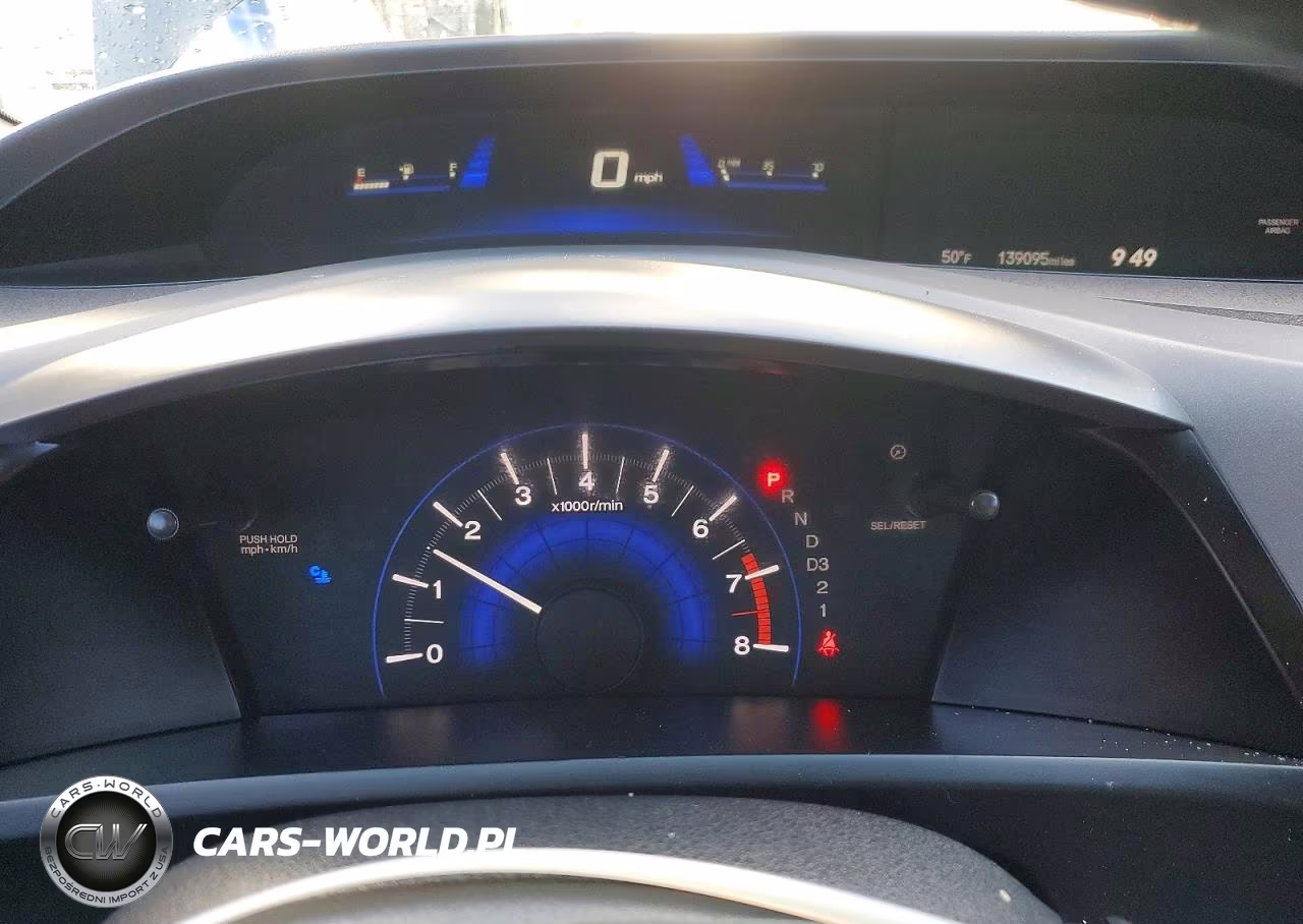 2012 Honda Civic Exl VIN:19XFB2F99CE337428 - 9