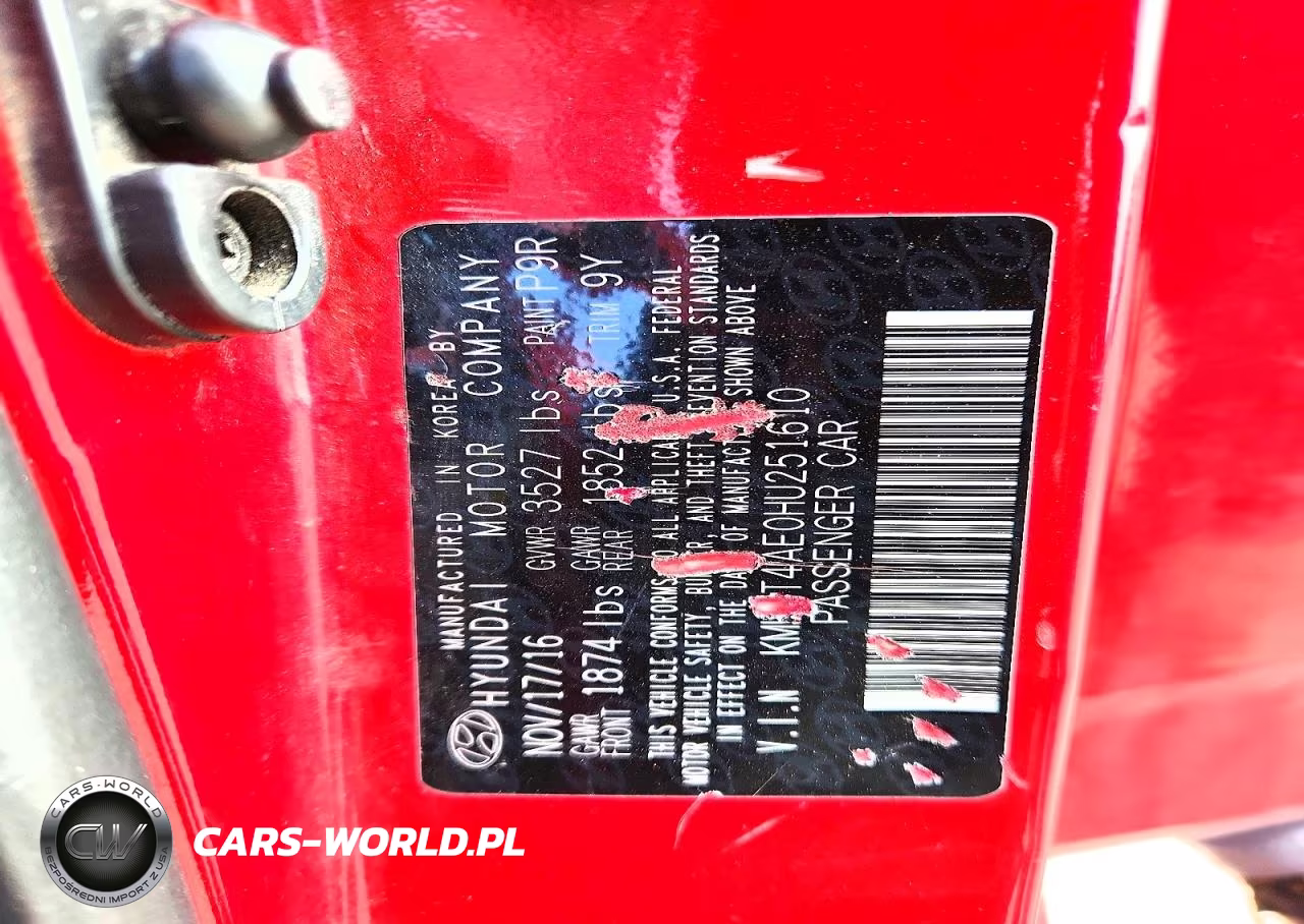2017 Hyundai Accent Se VIN:KMHCT4AE0HU251610 - 12