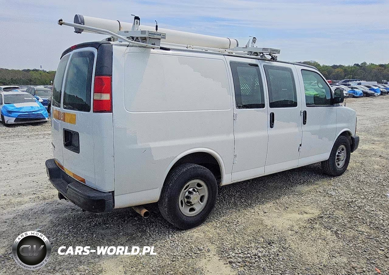 2013 Chevrolet Express G2500 Utility - Service Van VIN:1GCWGFCA9D1903874 - 3