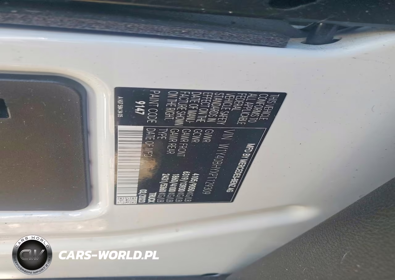 2023 Mercedes-Benz Sprinter 2500 VIN:W1Y40BHYXPT129309 - 13