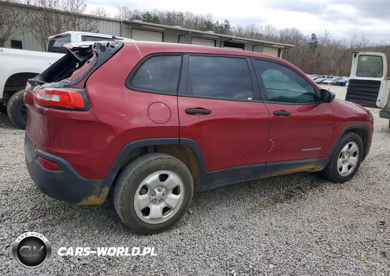 2015 Jeep Cherokee Sport VIN:1C4PJLAB0FW632466 - 3