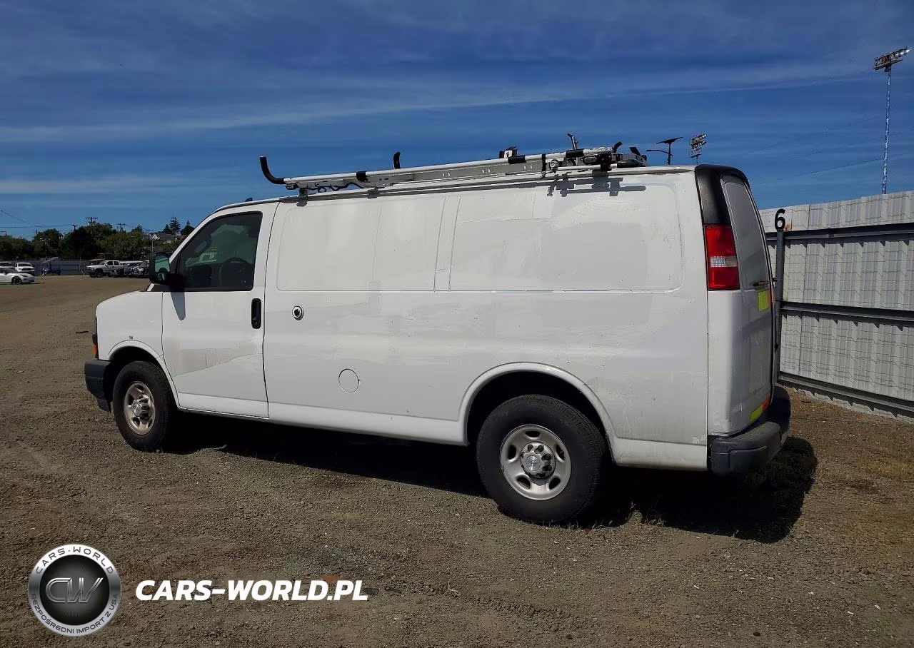 2019 Chevrolet Express 2500 Utility - Service Van VIN:1GCWGAFP4K1227124 - 2