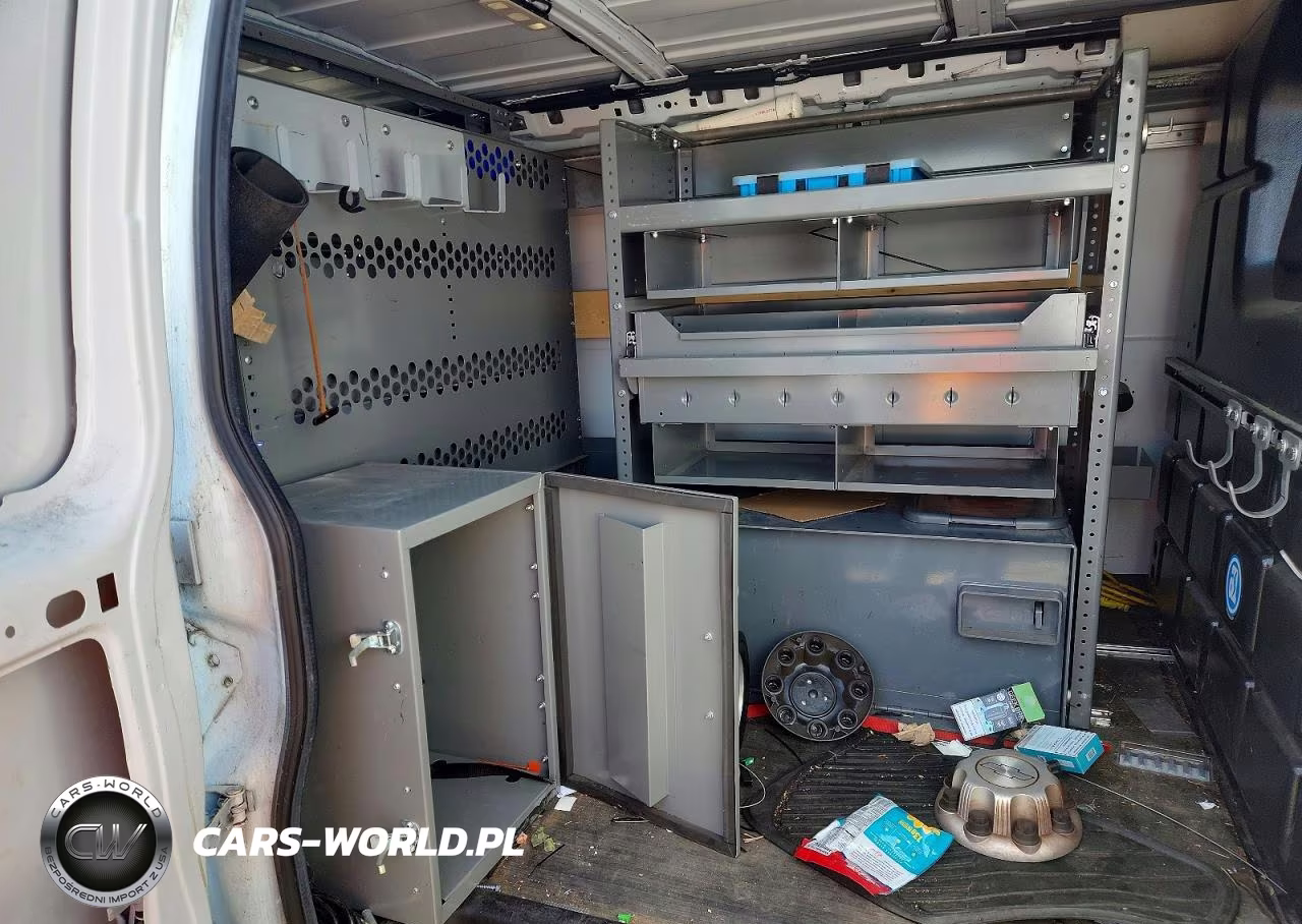 2019 Chevrolet Express 2500 Cargo Utility - Service Van VIN:1GCWGAFP9K1221416 - 11