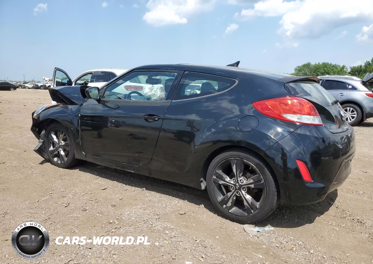 2017 Hyundai Veloster VIN:KMHTC6AD4HU321970 - 2