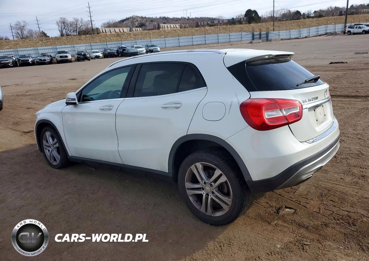 2017 Mercedes-Benz Gla 250 VIN:WDCTG4EB1HJ294177 - 2