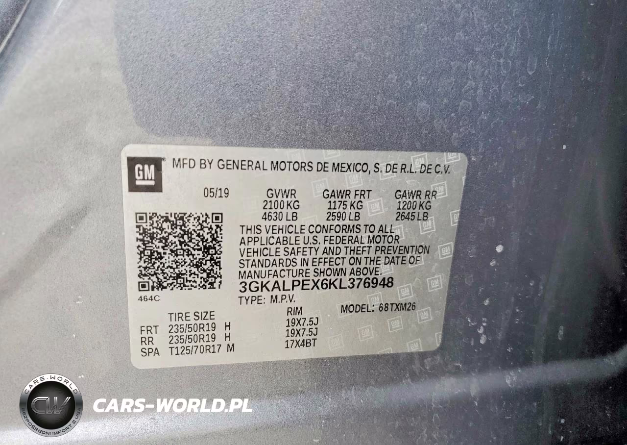 2019 GMC Terrain Slt VIN:3GKALPEX6KL376948 - 14