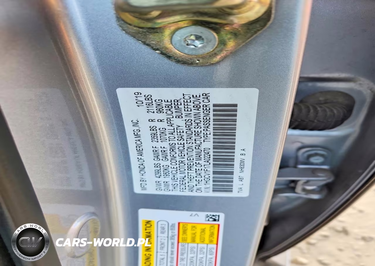 2020 Honda Accord Lx VIN:1HGCV1F17LA022470 - 12