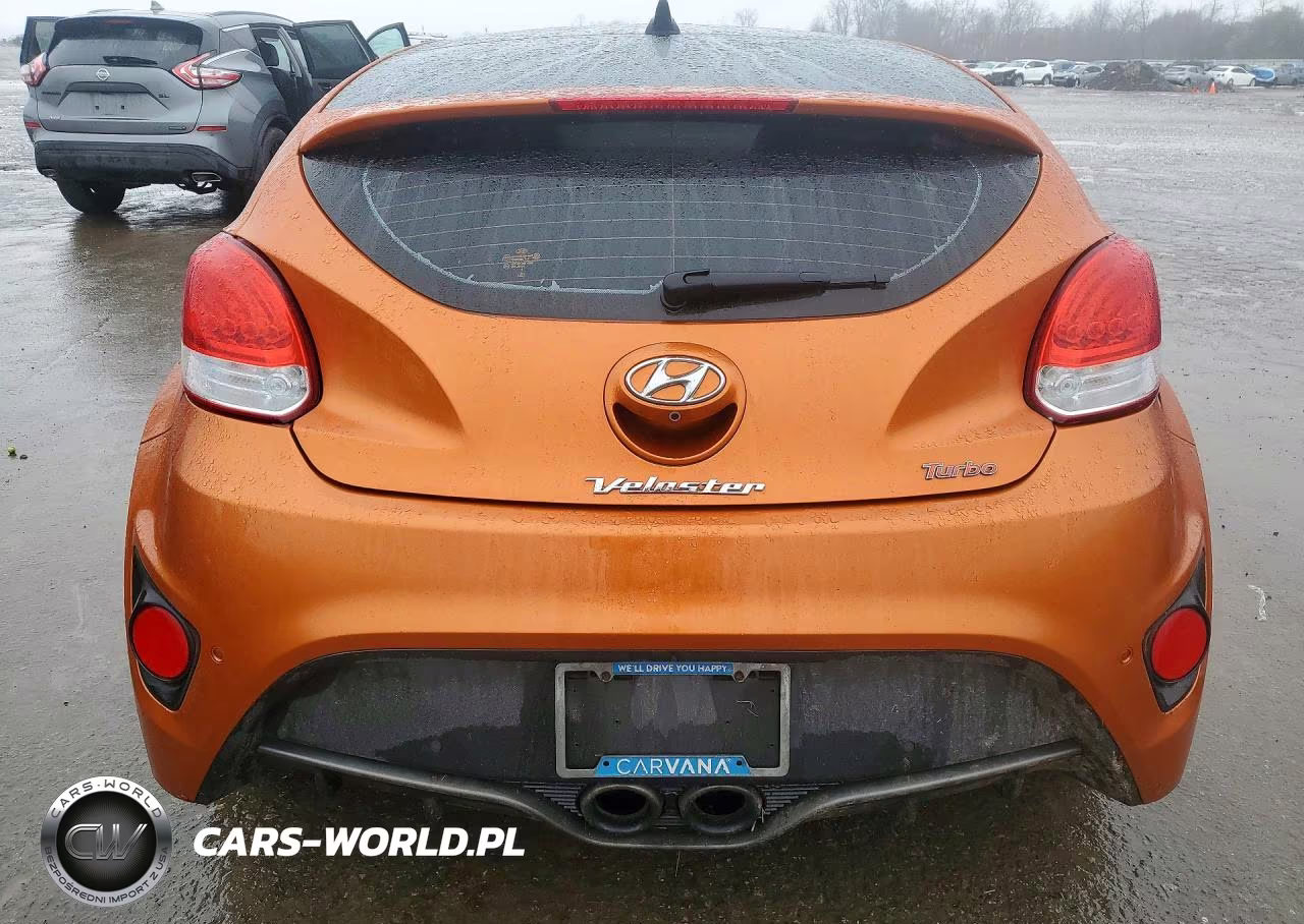 2015 Hyundai Veloster Turbo VIN:KMHTC6AE5FU222306 - 6
