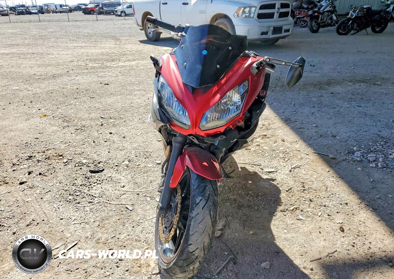 2016 Kawasaki Ex650 E VIN:JKAEXEE13GDA22770 - 2