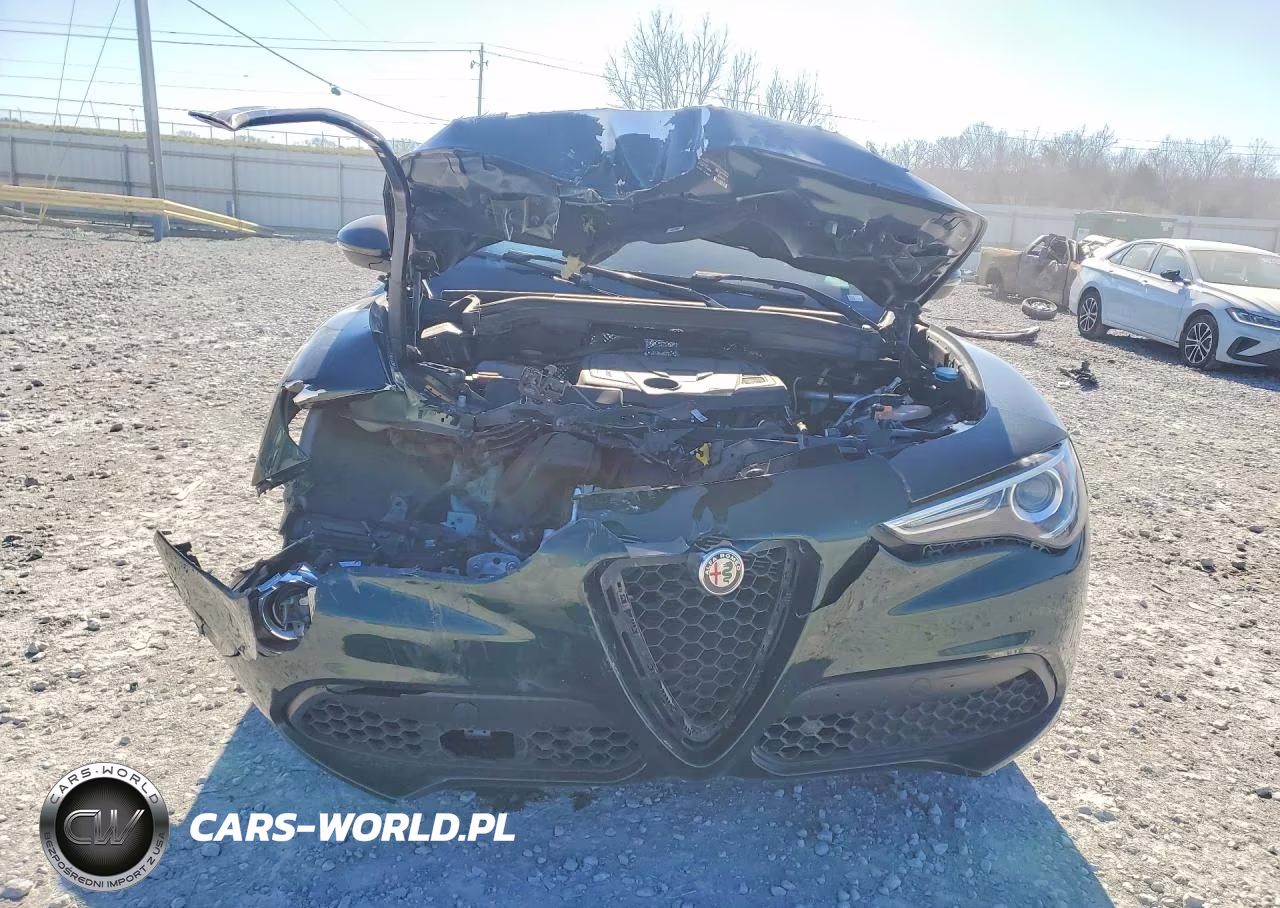 2021 Alfa Romeo Stelvio Ti VIN:ZASPAKBN6M7D16541 - 5