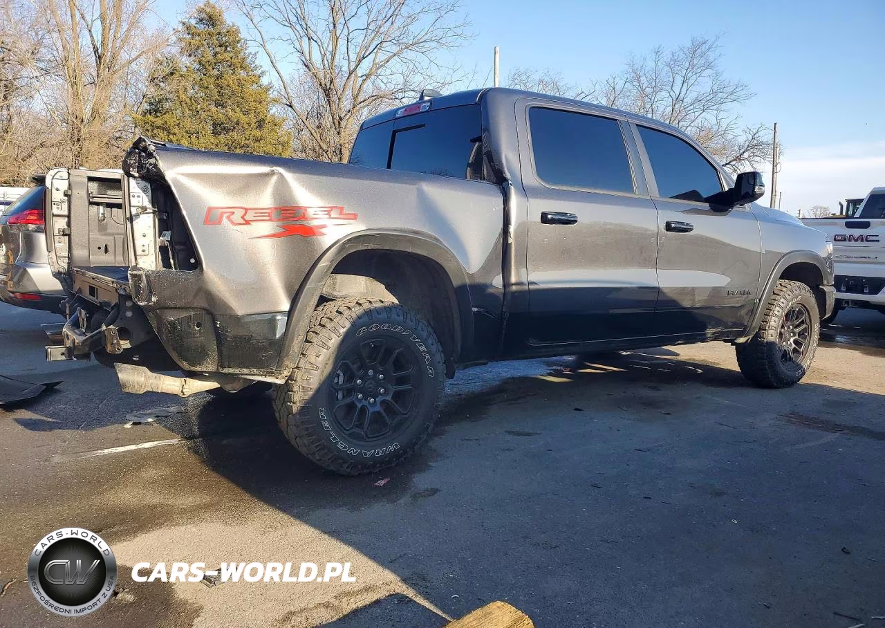 2025 Ram 1500 Rebel VIN:1C6SRFLP6SN706168 - 3