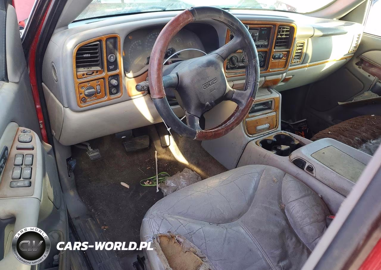 2001 GMC Yukon K1500 VIN:1GKEC13T61J192744 - 8
