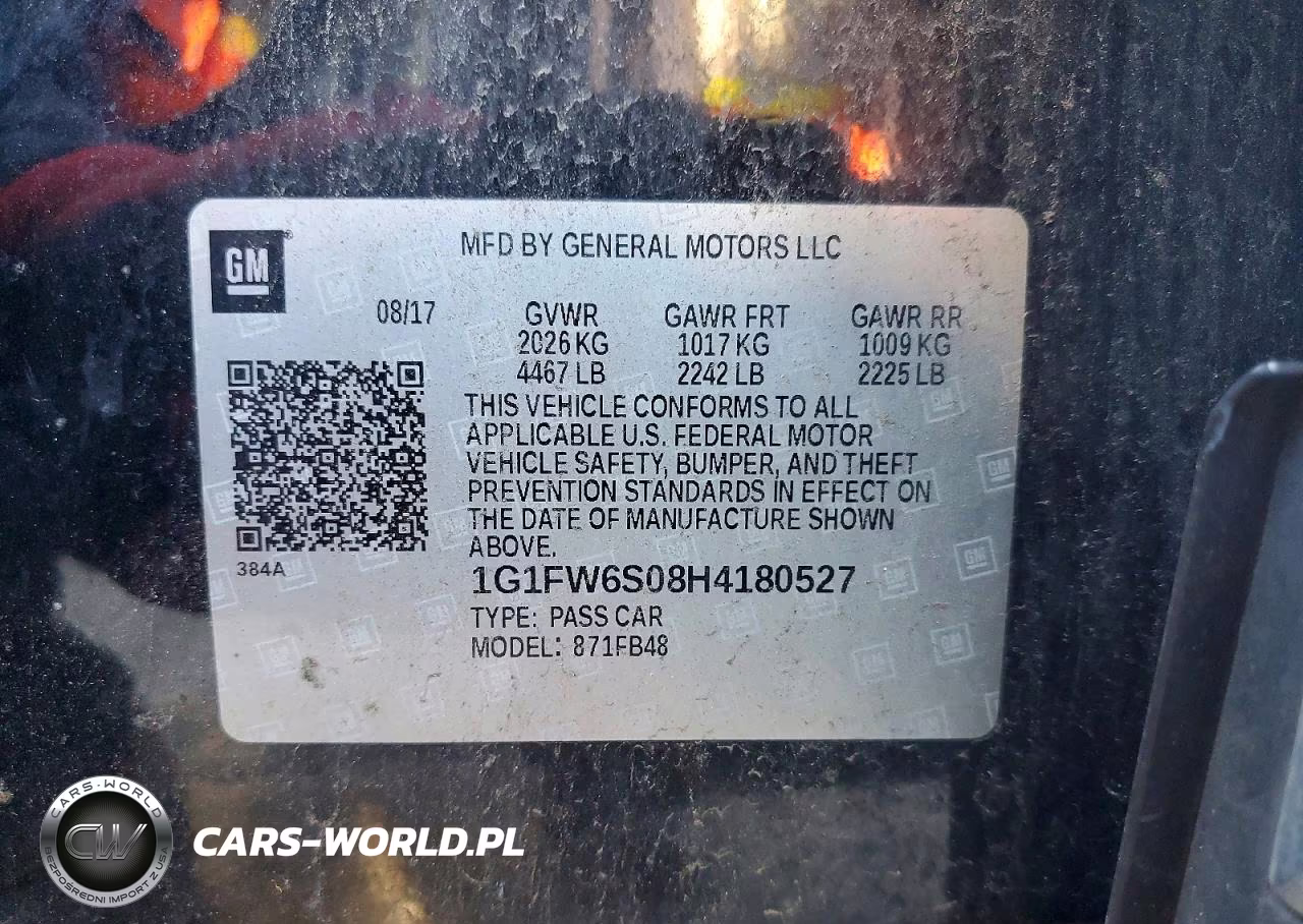 2017 Chevrolet Bolt Ev Lt VIN:1G1FW6S08H4180527 - 12