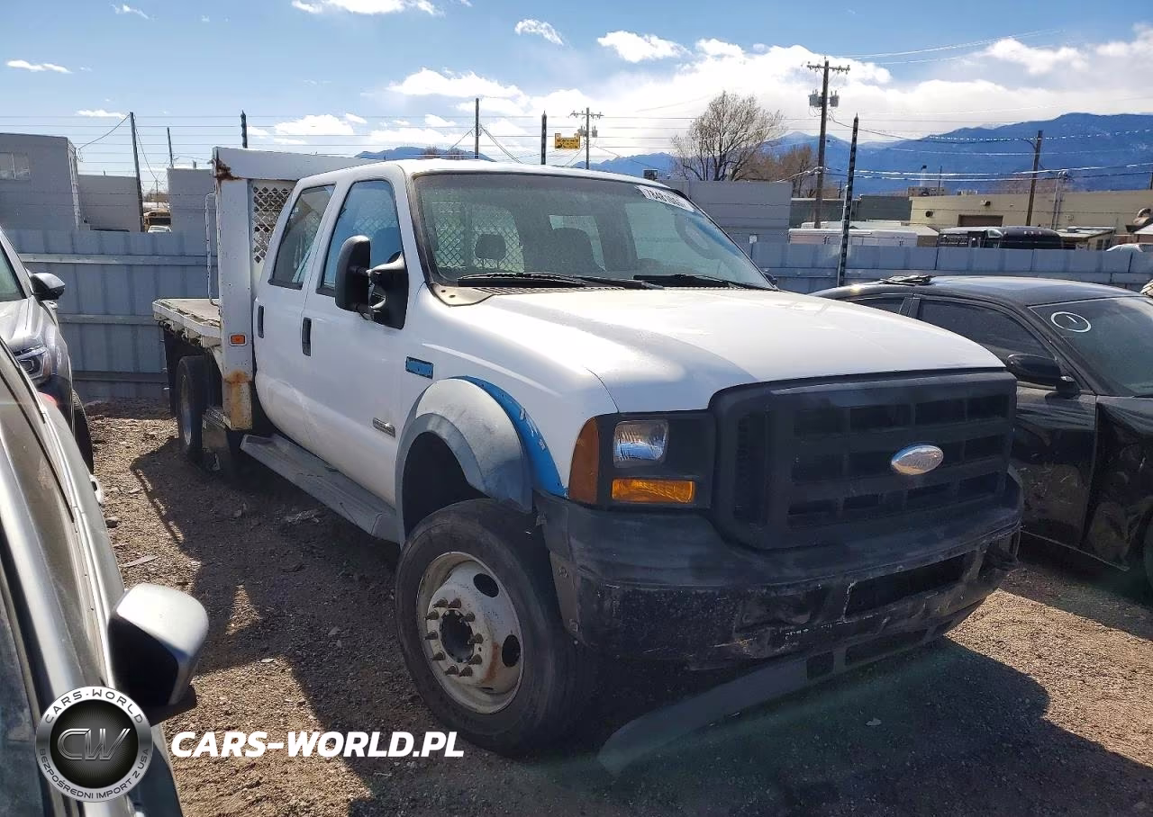 2007 Ford F550 Super Duty Flatbed Truck