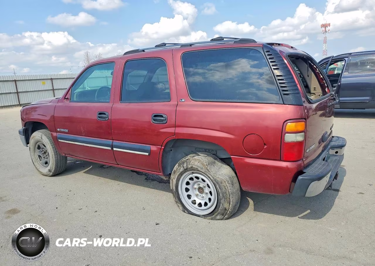 2001 Chevrolet Tahoe C1500 VIN:1GNEC13T11R199377 - 2
