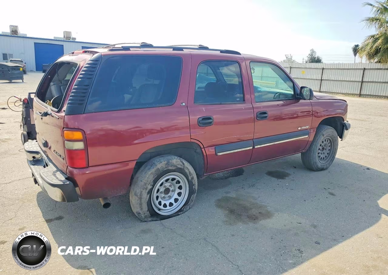2001 Chevrolet Tahoe C1500 VIN:1GNEC13T11R199377 - 3
