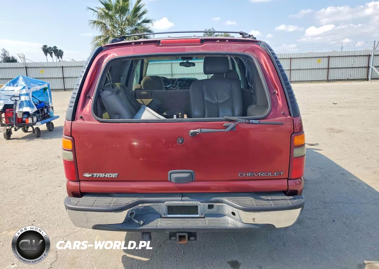 2001 Chevrolet Tahoe C1500 VIN:1GNEC13T11R199377 - 6