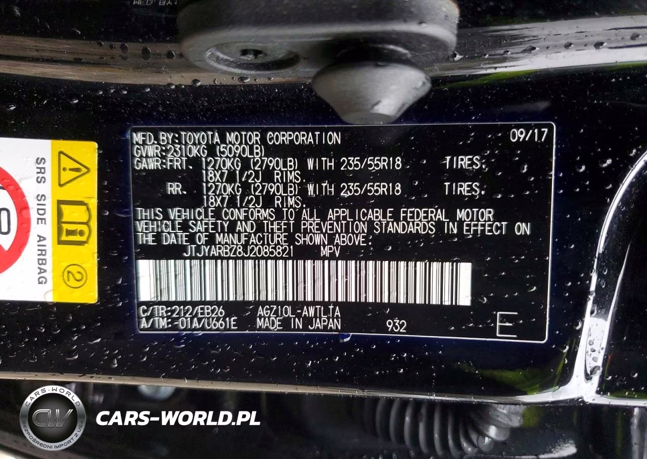 2018 Lexus Nx 300 F Sport VIN:JTJYARBZ8J2085821 - 12