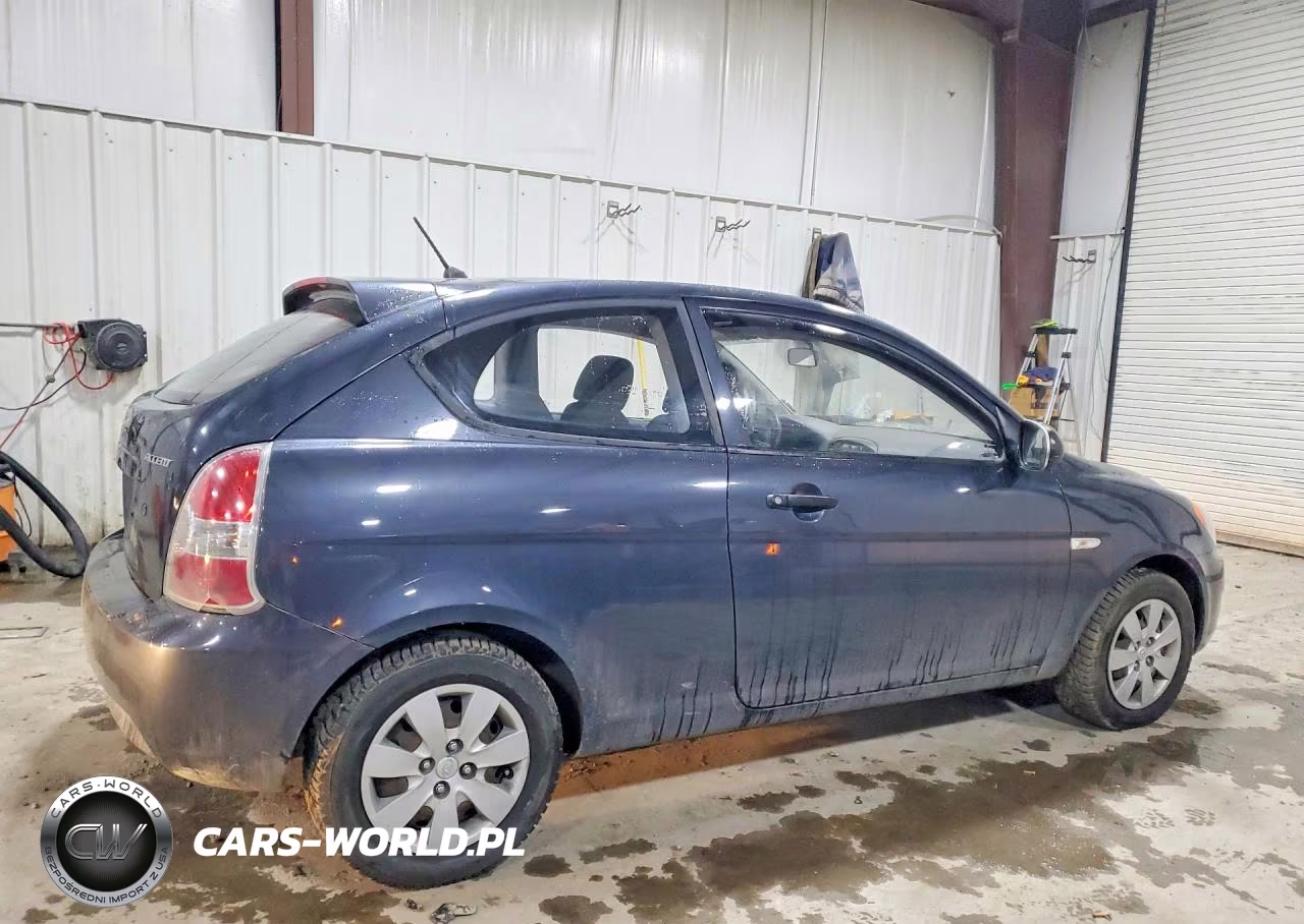 2010 Hyundai Accent Blue VIN:KMHCM3AC4AU164207 - 3