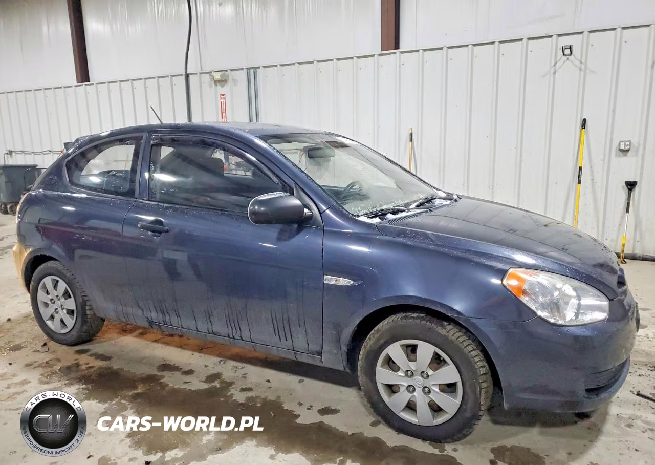 2010 Hyundai Accent Blue VIN:KMHCM3AC4AU164207 - 4