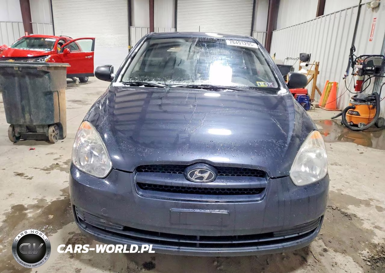 2010 Hyundai Accent Blue VIN:KMHCM3AC4AU164207 - 5