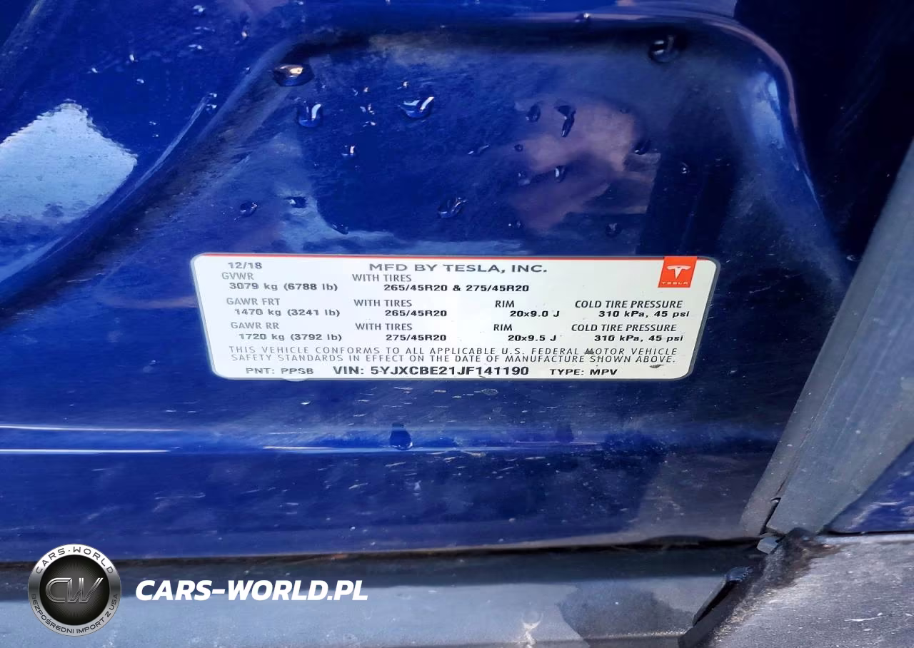 2018 Tesla Model X VIN:5YJXCBE21JF141190 - 13