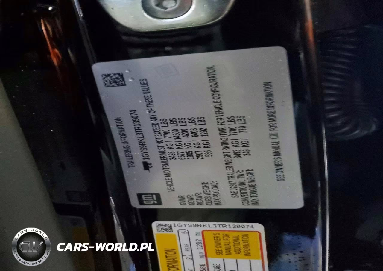 2026 Cadillac Escalade Esv Sport Platinum VIN:1GYS9RKL3TR139074 - 13