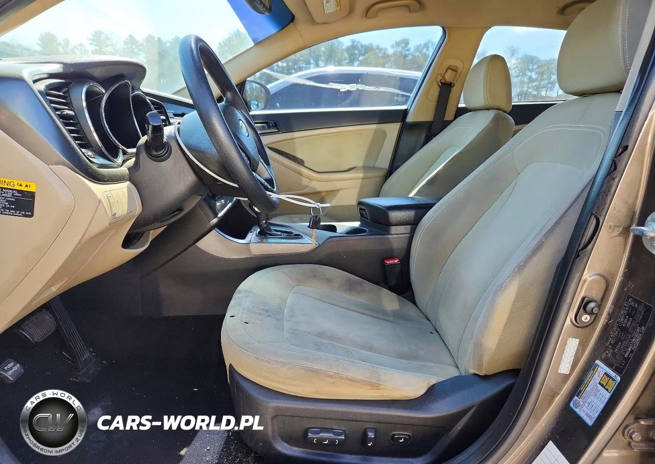 2011 Kia Optima Lx VIN:KNAGM4A72B5182583 - 7